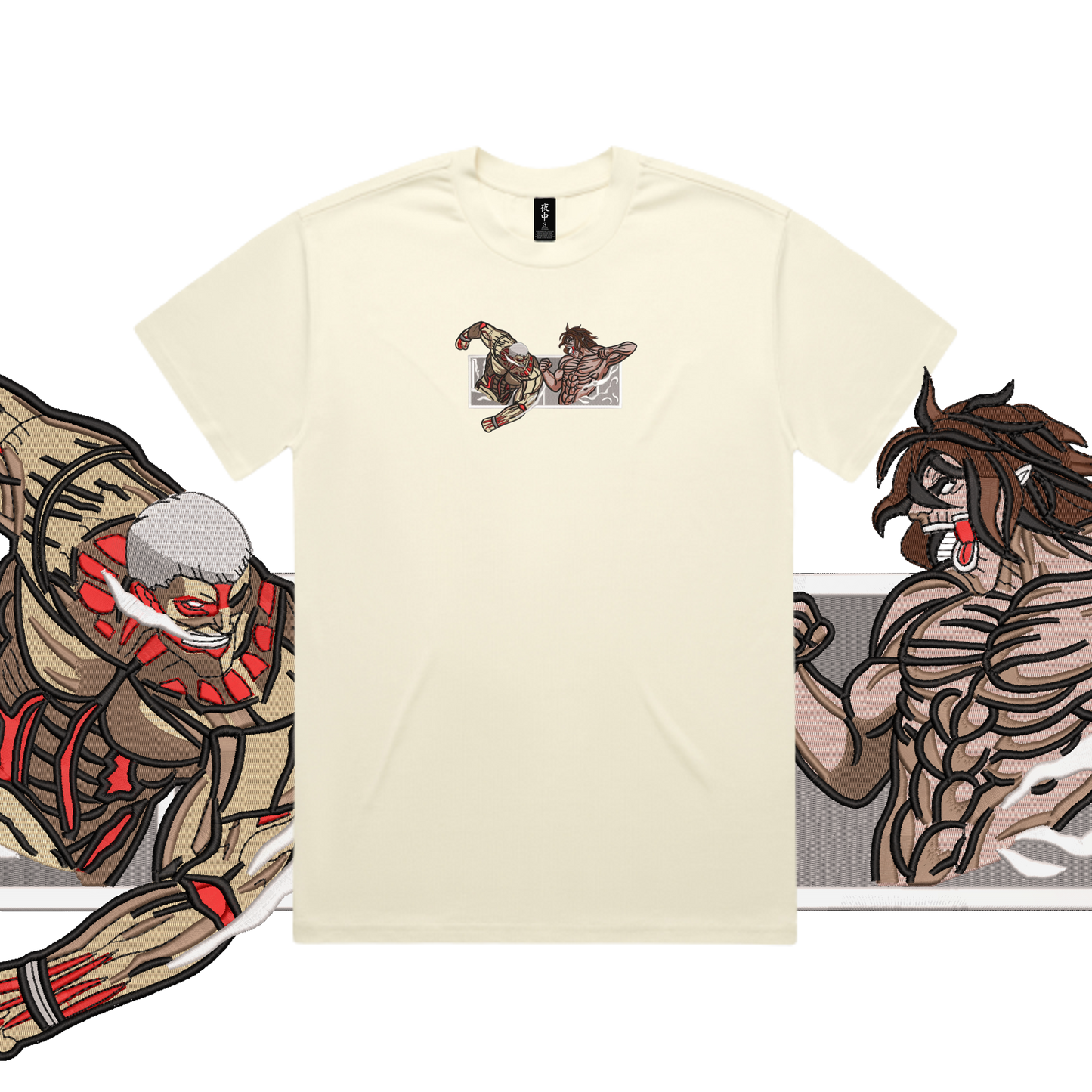 AOT Inspired Heavy Tee - Cream