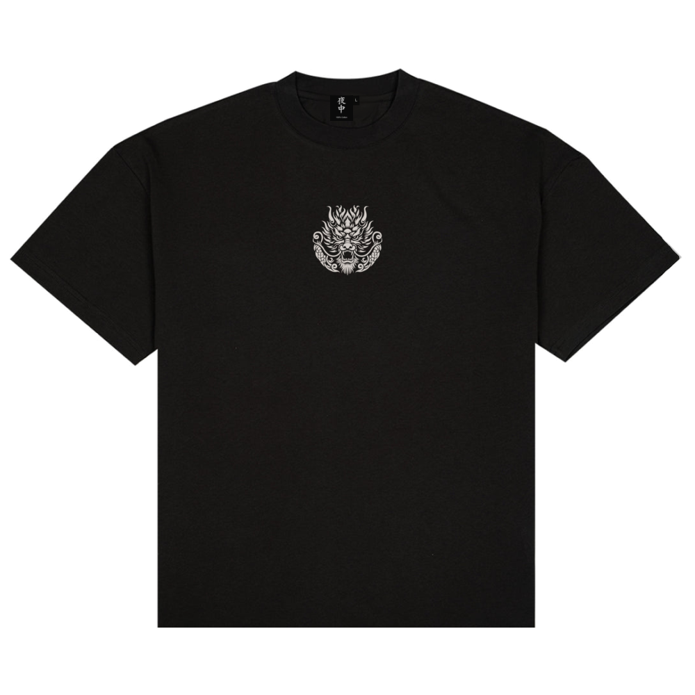 Dragon Face Boxy Tee (Centre Chest)