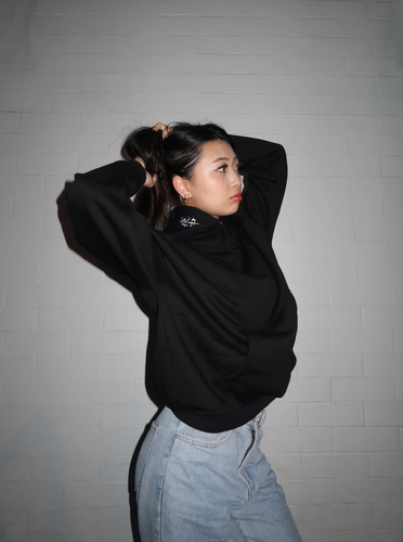 Luxury Cropped Hoodie hover