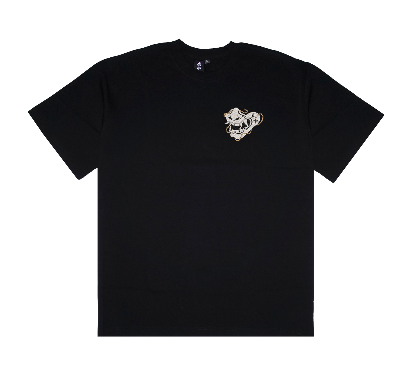 Half Oni Mask - Boxy Tee