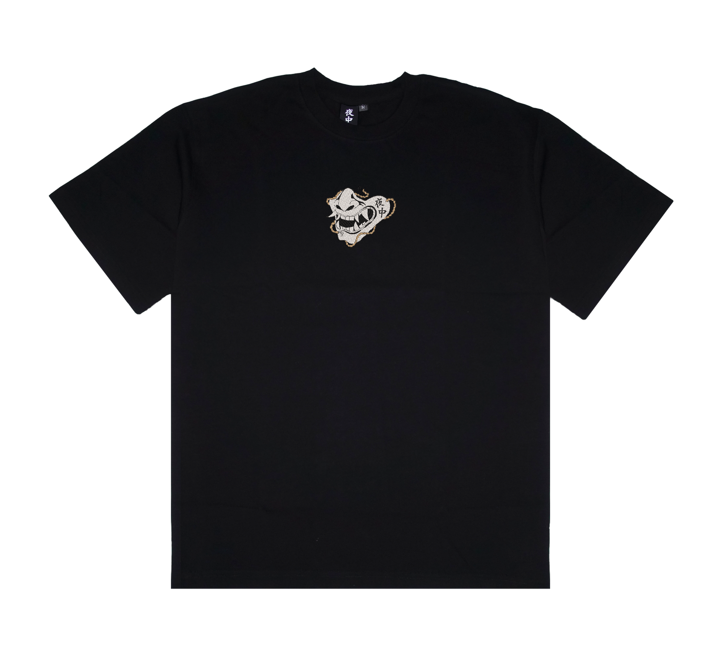 Half Oni Mask - Boxy Tee