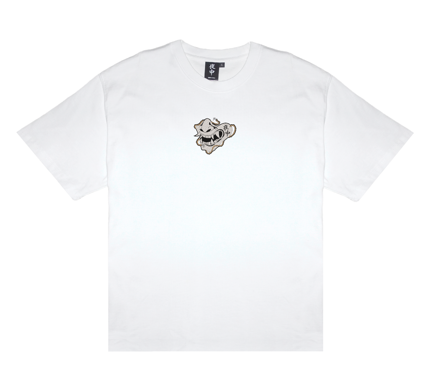 Half Oni Mask - Boxy Tee