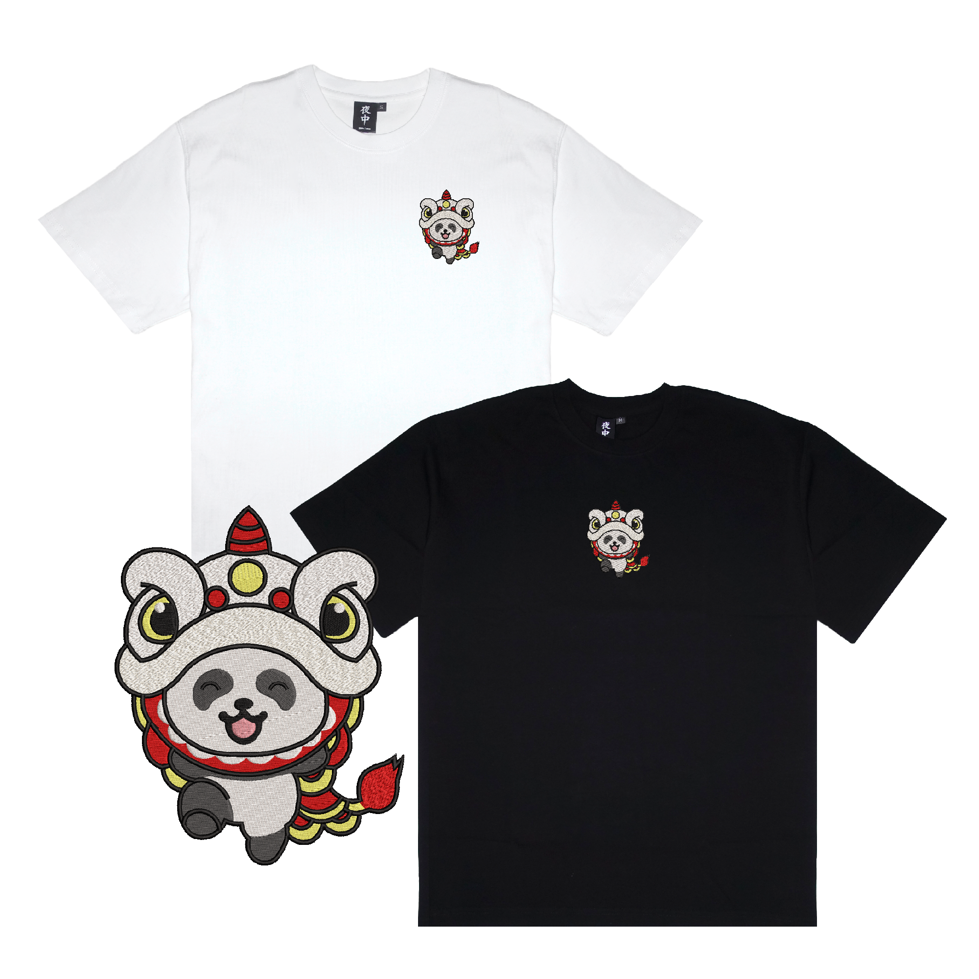 Threads Panda Panda - Boxy Tee – Midnight Threads