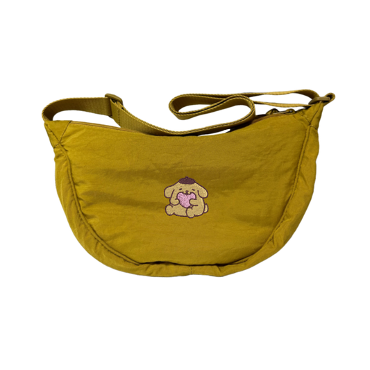 Crossbody Bag - Yellow (Pom)