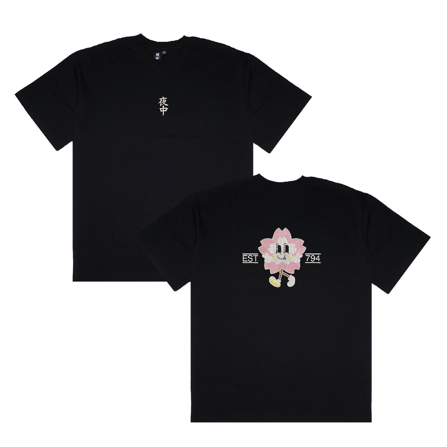 Sakura Retro Character - Boxy Tee