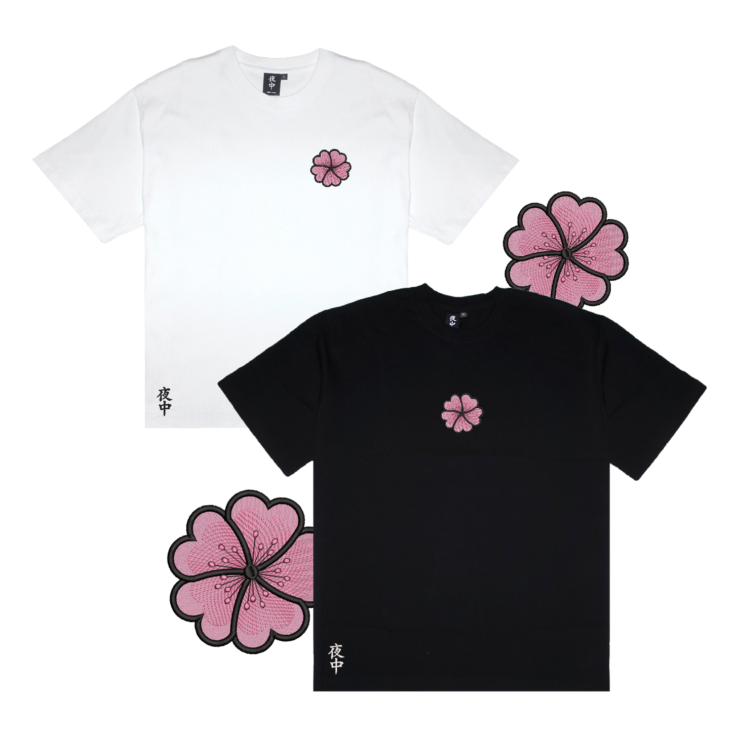 Sakura Hearts - Boxy Tee