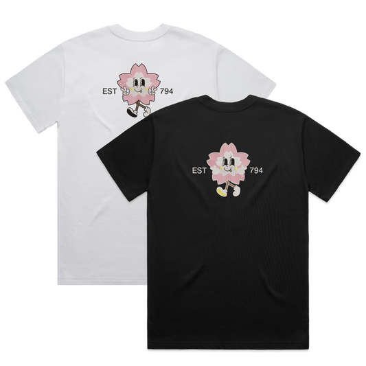 Sakura Retro Character - Heavy/Boxy Tee